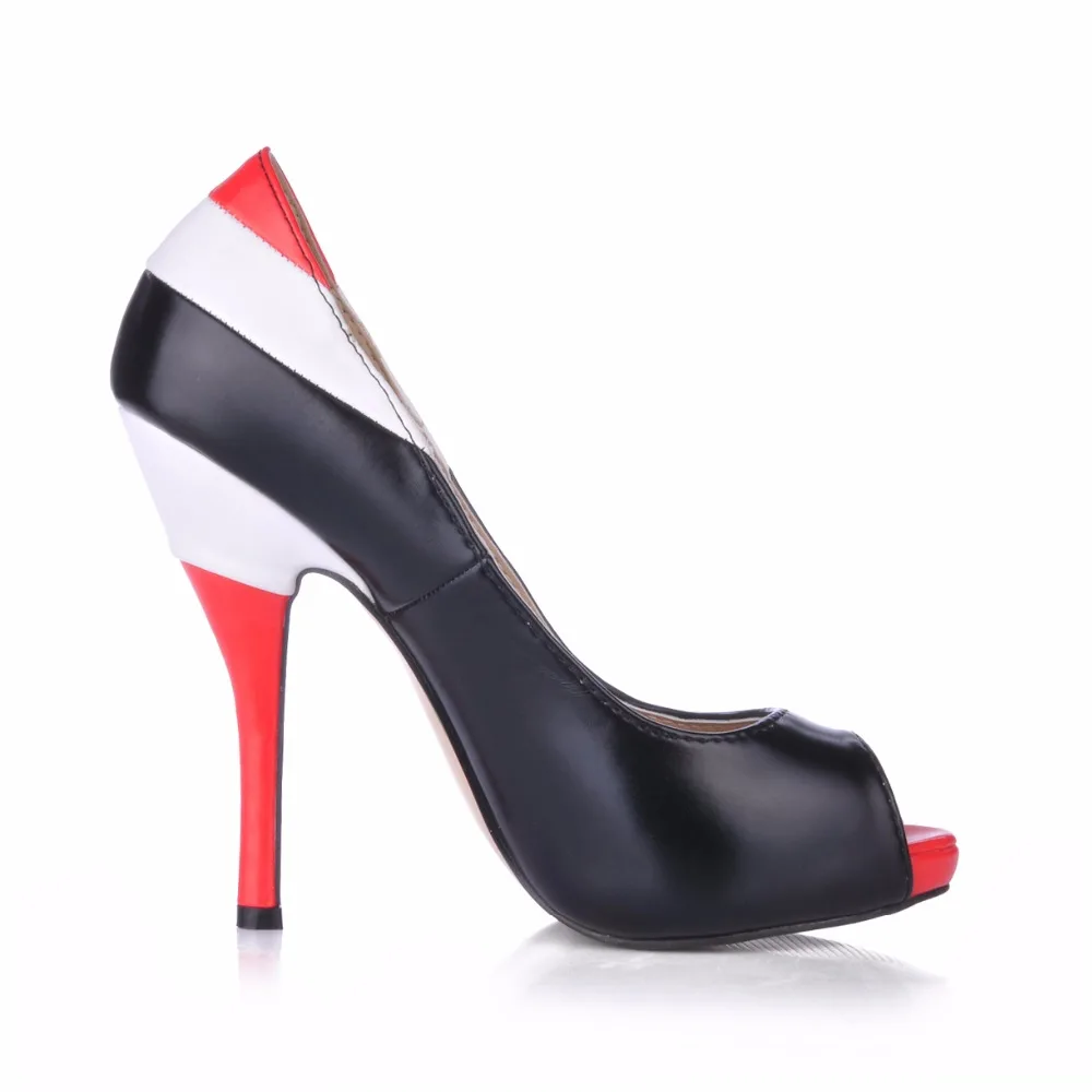 

Womens Shoes Fashion New Women Mujer Peep Toe Platform Office Prom Work Super Heels High Heel Shoes For Ladies Pumps 2665-m