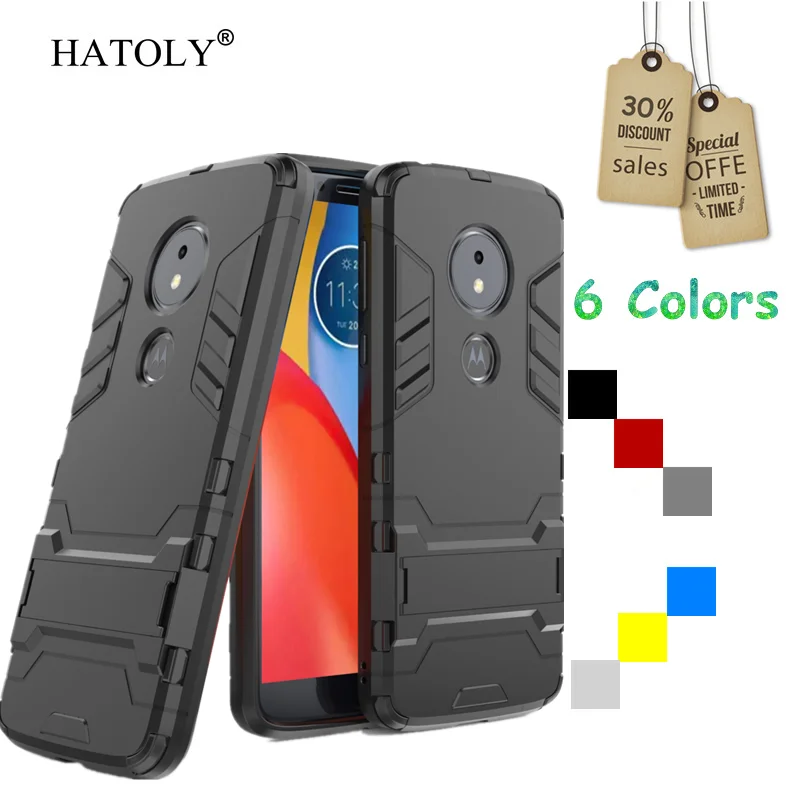 

For Cover Motorola Moto E5 Case Rubber Robot Armor Shell Slim Hard Back Phone Case for Motorola Moto E5 Cover for Motorola E5