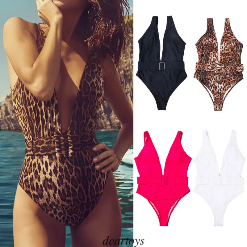 

Fashion Women Swimsuit Push Up Ladies Bikini Swimwear Bathing One Piece Monokini