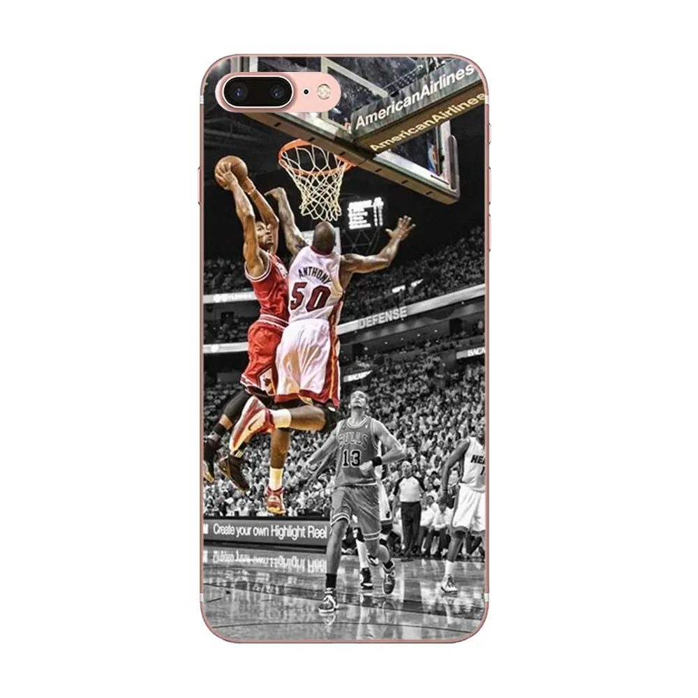 Derrick Rose для Huawei P7 P8 P9 P10 P20 P30 Lite Mini Plus Pro 2017 2018 2019 Coque Shell Прозрачный чехол