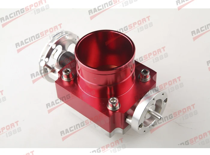 

65mm Universal Throttle Body CNC T6 Aluminum red 40001