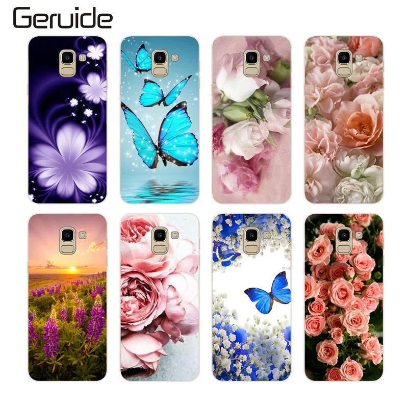 

For Coque Samsung Galaxy J6 2018 Case Cover EU J600 J600F SM-J600F Soft Silicone Phone Back for custodia Samsung J6 2018 Case