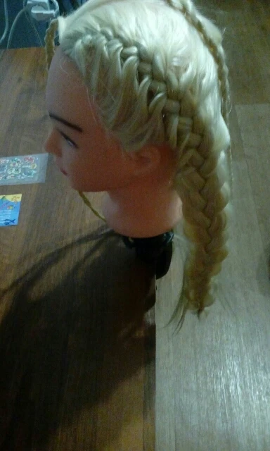 Белый манекен для волос CAMMITEVER парикмахерской практики тренировок|mannequin head