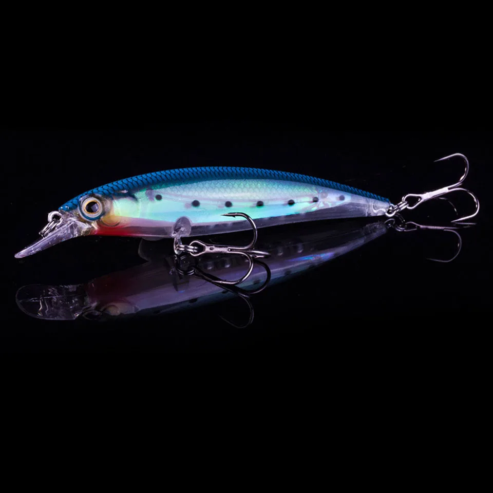 WALK FISH 1PCS Fishing Lure Luminous Minnow Lures Hard Bait Pesca 11CM/14G Fishing Tackle isca artificial Quality Hook Swimbait WALK FISH 1PCS Fishing Lure Luminous Minnow Lures Hard Bait Pesca 11CM/14G Fishing Tackle isca artificial Quality Hook Swimbait