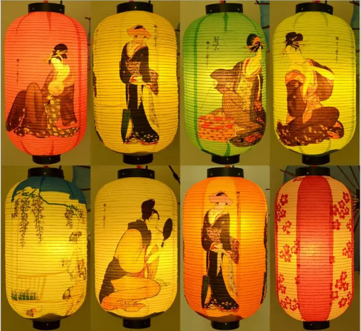 large paper lanterns