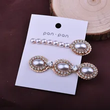 2 шт./компл. Корея жемчуг зажим для волос Симпатичные заколки для девочек элегантная Свадебная вечеринка украшения для волос аксессуары для волос для женщин, Прямая поставка