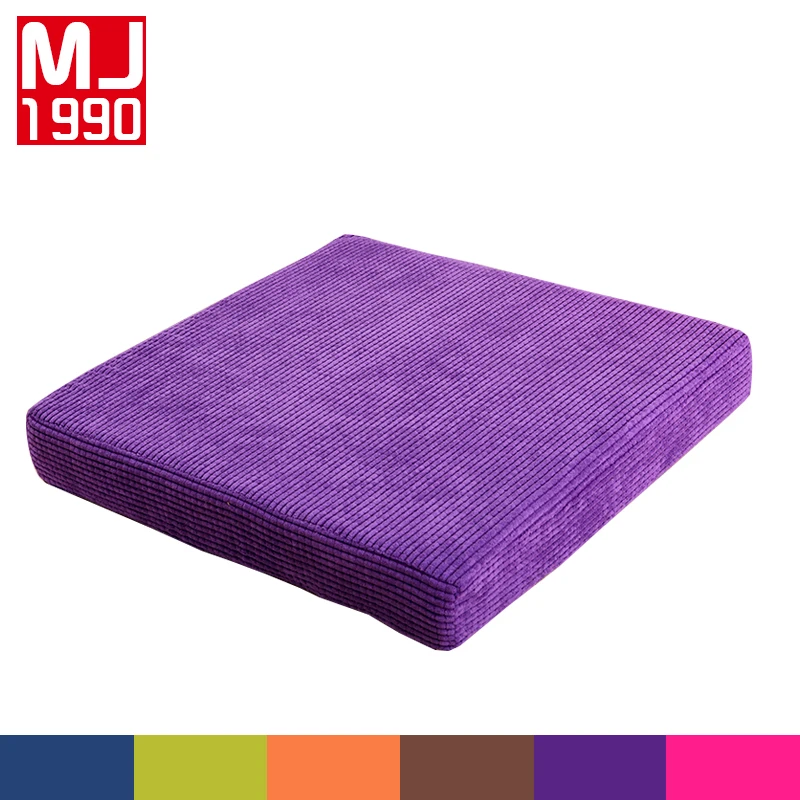 New Home Corduroy Tatami Cushion Detachable Zipper Square