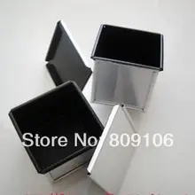 /розничная,, прямоугольная форма формы для хлеба с крышкой кубический контейнер для тостов прессформы 10*10 см