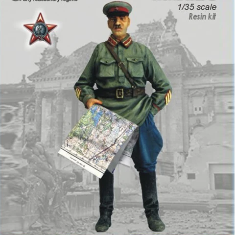 Набор солдат из смолы Красной Армии 1/35 комбинация военных сцен GK военная тема