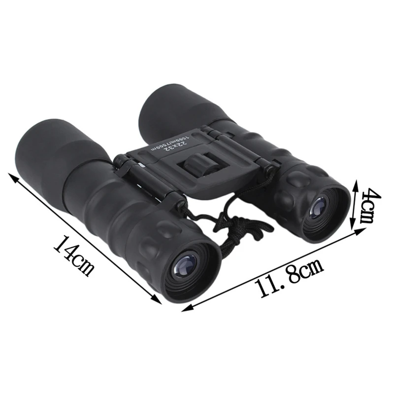 

Folding Day Night 22x32 Binoculars Military Telescope Zoom High Magnification Binoculars for Outdoor Sport Games