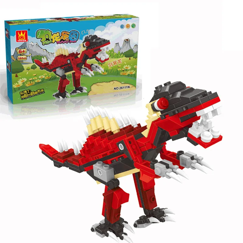 

Wholesale and retail, vanguard building dinosaurs, puzzle toys, small particles, animal models, joints, and movable joints.