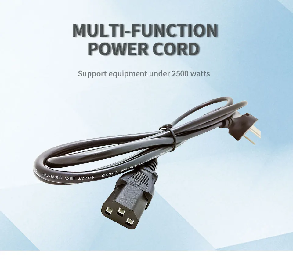  AU  Plug 3 Pin  Power Cable Cord Adapter Charger 10A 250V  Extension Power Supply Adapter Battery Charger For TV Computer (1)