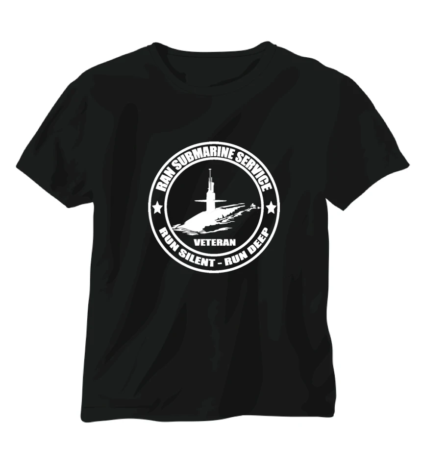 

T Shirt Submarine Submariner Sub Navy Ran Usn Rn 2019 Fashion Cotton Slim Fit Top Short Sleeve Hipster Tees Casual Tops T Shirts