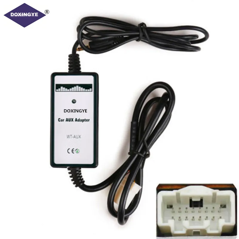 

DOXINGYE 3.5MM Aux-in Radio Digital CD Changer Adapter MP3 Player For Mazda 2 3 5 Miata MX5 MPV Interface CD Sound Quality