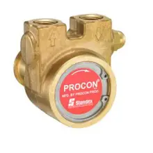 PROCON 102A100F11BA250 серия насоса 1 латунный поворотный лопасти W/предохранительный клапан 250PSI 3/" IN/OUT