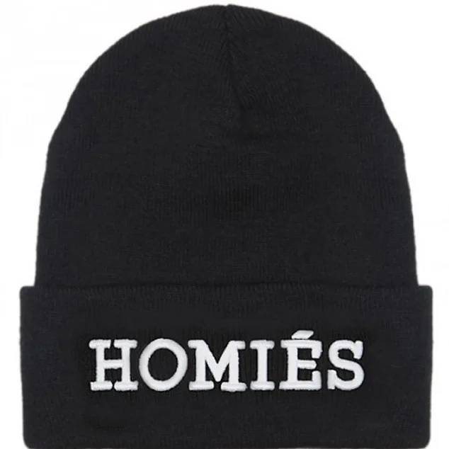 Зимние шапки для женщин HOMIES 3D стереоскопическая Вышитая шерстяная трикотажная шапочка хип-хоп шляпа Новое поступление шапочки мужские зимние шапки