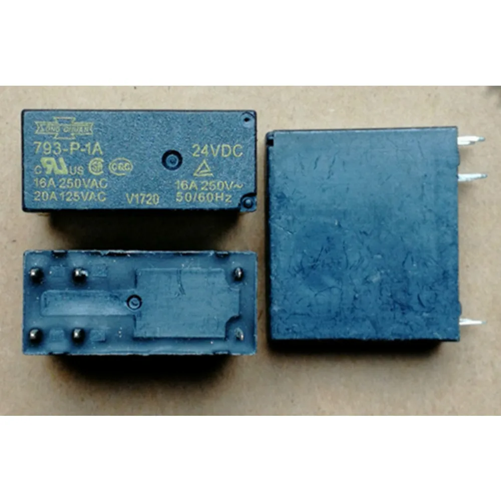 

Бесплатная доставка 10 шт./лот реле 793-P-1A-24VDC