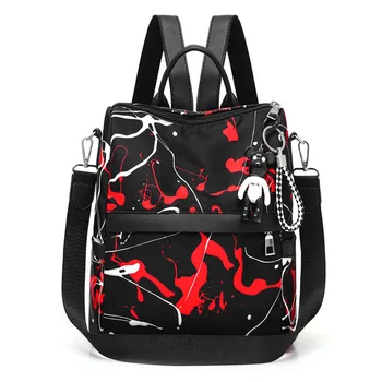 

2019 Women's Bags Quality Polyester Backpack Girls Backpack Shoulder Casual Antitheft Student Backpack Female Travel Bagpacks