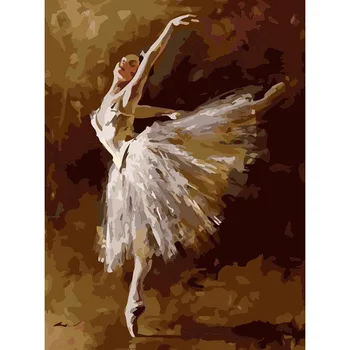 

Dancer 4 Hand Made Paint High Quality Canvas Beautiful Painting By Numbers Surprise Gift Great Accomplishment