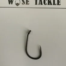 20 шт Wise снасти широкие Gape T крючки Без Бородки в различных цветах-тефлоновое покрытие-для жесткой приманка для карпа-PTFE с покрытием рыболовные крючки