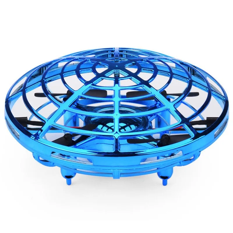 Инфракрасный датчик 100% безопасный ручной Летающий вертолет Ufo Hover 360 градусный