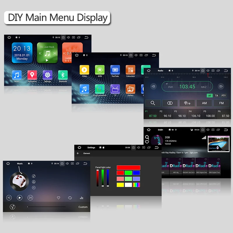 Flash Deal Android 9.0 2G RAM Car DVD GPS Navigator for Audi A4 GPS (2002-2008) Audi S4/RS4/8E/8F/B9/B7 car radio With GPS Bluetooth wifi 8