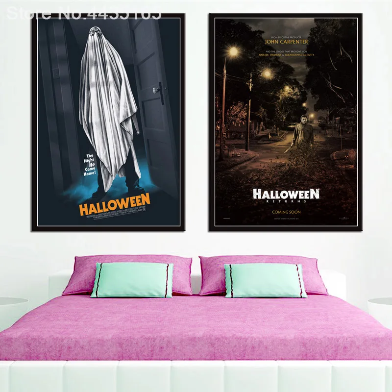 Movie Wall Art ART PRINT Michael Myers illustration Gift Halloween Horror