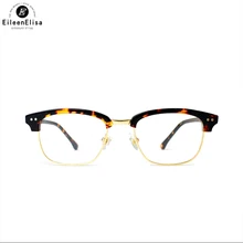 EE мужские круглые оправы для очков добавляют рецептурные линзы оправы для очков антирадиационные Oculos De Grau с упаковочной коробкой