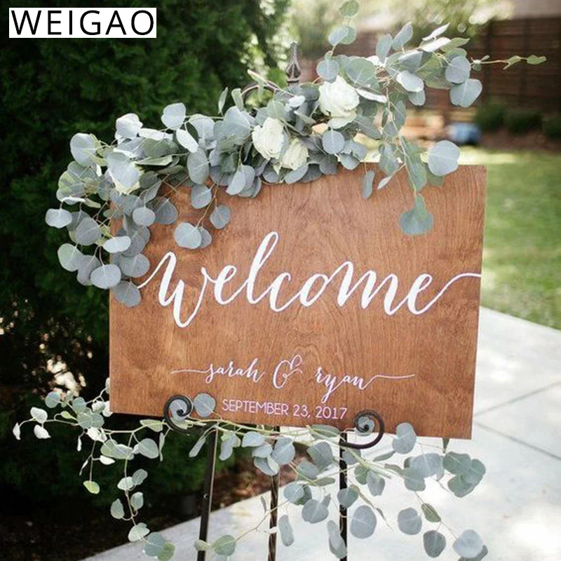 

Artificial Eucalyptus Leaves Vine Garlands Fake Green Plant Backdrop Garlands for Wedding Welcome Sign Decor Table Garland