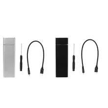 Тип C до USB 3,1 для M.2 NGFF SSD мобильный жесткий диск Box адаптер карты внешний защитный корпус для m2 SSD SATA USB 3,1 2230/2242