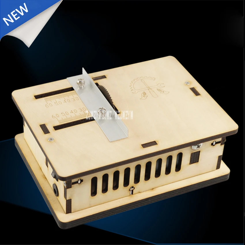 

Miniature Handmade Table Saw Third-generation Take With Power Mini-chainsaw Cutting Machine Woodworking Table Saw 24v 5000RPM
