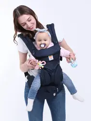 Детская сумка-переноска из 360 органического хлопка с четырьмя позициями 360 детская дышащая поясная сумка 360 Рюкзак-переноска для младенцев