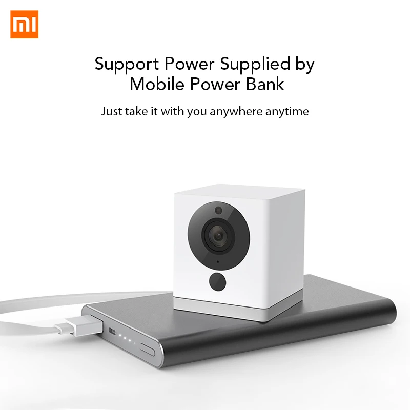 Оригинальный Mijia Xiaofang 110 градусов F2.0 8X 1080P цифровой зум смарт камера IP wifi