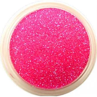 

Neon Pink Glitter DIY Nail Powder Dust Fashion Nail Tip Decoration Tools UV Gel Nails, 5g jar. Free shipping