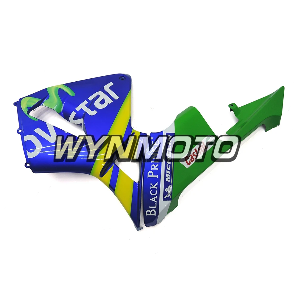 Инъекции пластмассы ABS Обтекатели для Honda CBR600RR F5 2003 2004 капот Средства ухода за кожей Чехлы для мангала мотоцикл полный синий зеленый обтекателя комплект корпусов