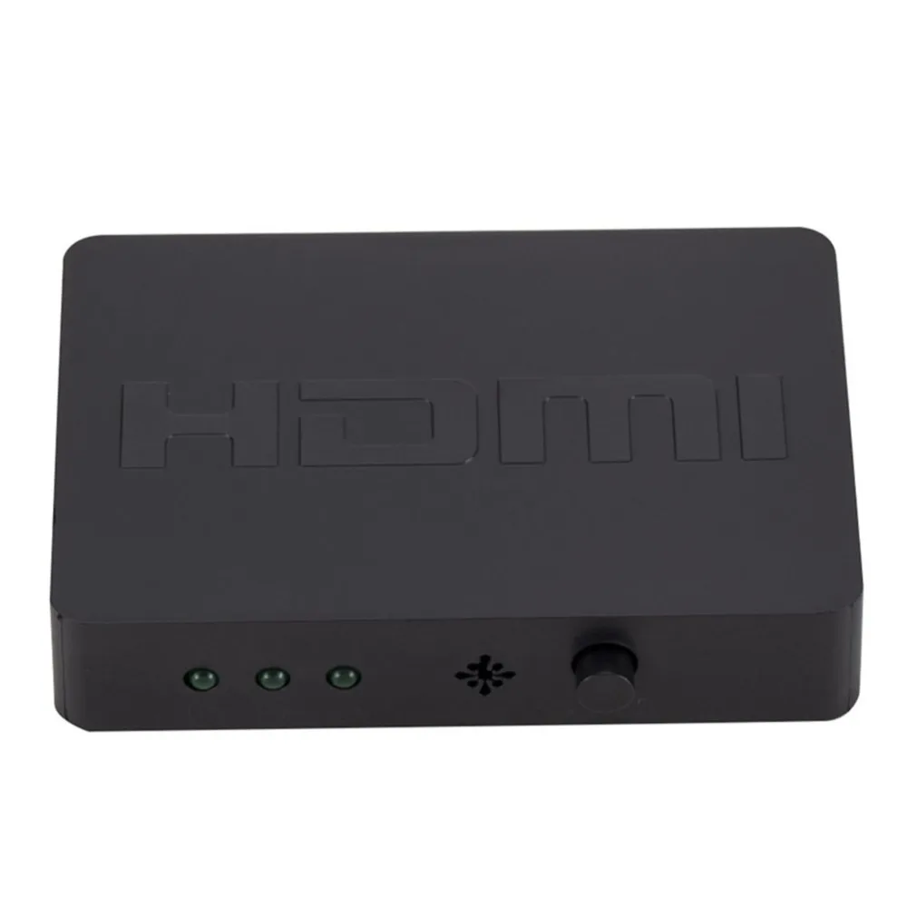 3x1 HDMI сплиттер 3 порта концентратор коробка автоматический переключатель 3 в 1 выход Switcher 1080p HD 1,4 с пультом дистанционного управления для XBOX360 PS3 HDTV проектор