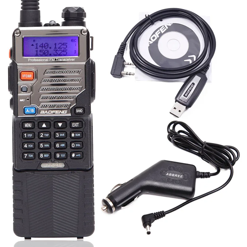 BaoFeng UV 5RE иди и болтай Walkie Talkie “иди 8 W Обновление версии baofeng uv5re 128CH 136 174 МГц & 400 520