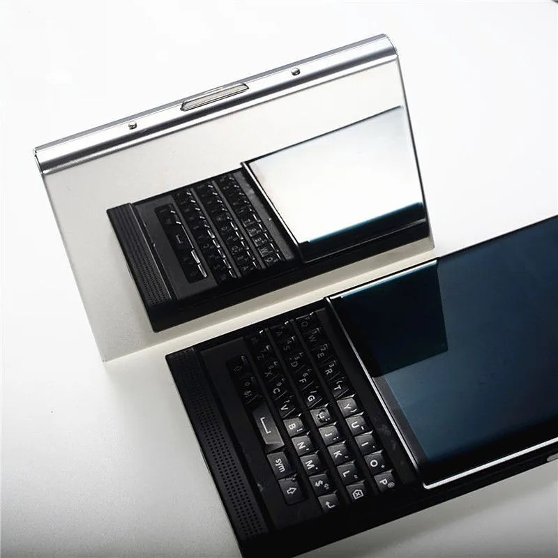 QOONG Custom Lettering Stainless Steel RFID Blocking Business Men Women Credit ID Card Holder Metal Card Case Travel Card Wallet QOONG Custom Lettering Stainless Steel RFID Blocking Business Men Women Credit ID Card Holder Metal Card Case Travel Card Wallet