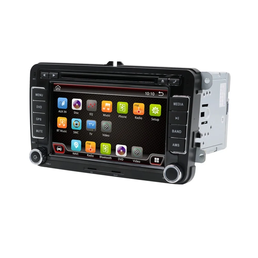 Bosion Android автомобильный DVD gps навигация Wifi+ Bluetooth+ радио Авторадио 2 Din для Volkswagen GOLF 4 5 6 POLO PASSAT Turan TIGUAN