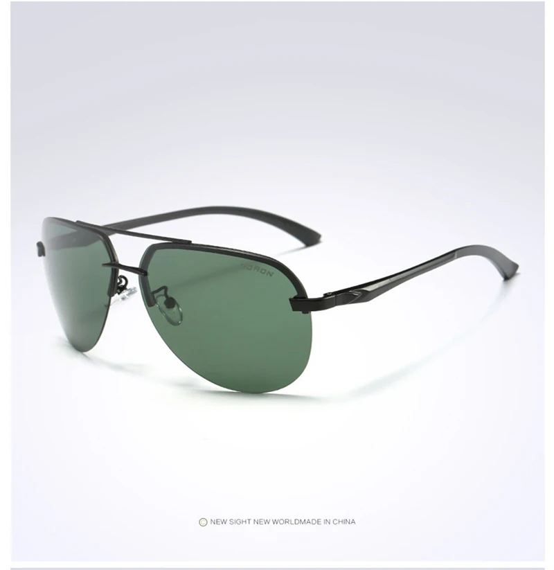 AORON, мужские поляризованные солнцезащитные очки, мужские, фирменный дизайн, солнцезащитные очки, алюминиевая нога, зеркальные линзы, солнцезащитные очки для мужчин/wo для мужчин
