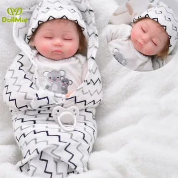 

Bebes reborn boy girl realista dolls 18"40cm silicone reborn baby dolls toys for children gift newborn babies bambole reborn