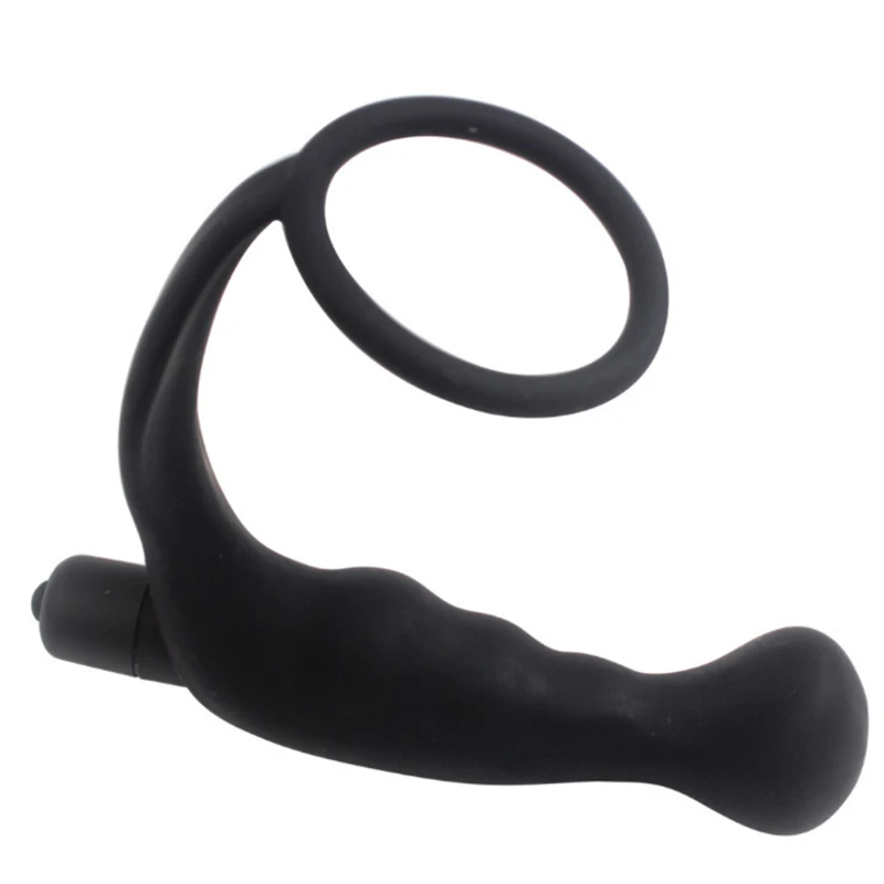 Zerosky Silicone Male Prostate Massager Cock Ring Vibrating Anal Butt Plug For Men Penis Ring Sex Toys 4 Zerosky Silicone Male Prostate Massager Cock Ring Vibrating Anal Butt Plug For Men Penis Ring Sex Toys 4