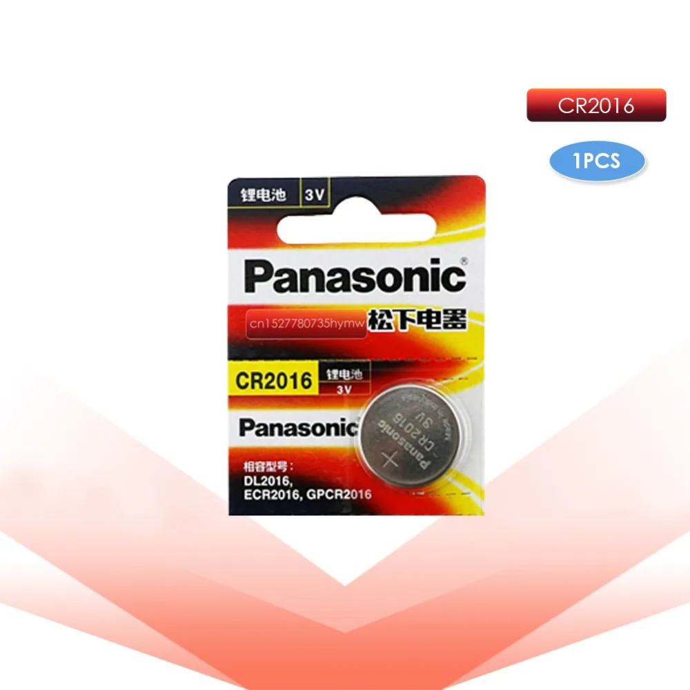 

PANASONIC 1pc original cr2016 BR2016 DL2016 LM2016 KCR2016 ECR2016 3v button cell coin lithium batteries for watch car toy