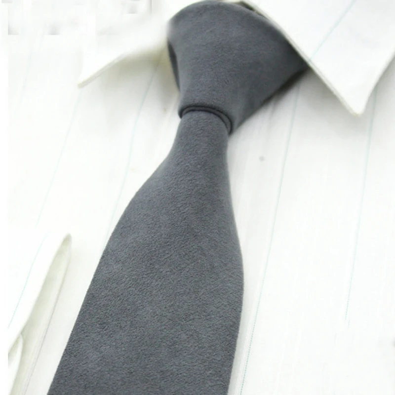 

Mantieqingway Striped Men's Tie Cravats Brand Popular Apparel Suede Neckties Tie For Men Upscale Male Business Shirts Ties Party