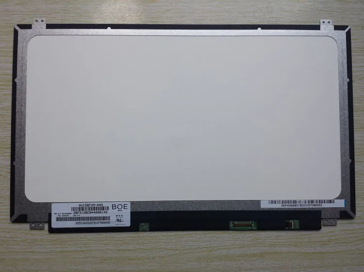 

New 15.6" NV156FHM-N43 IPS 1920*1080 30pin eDP Laptop Matrix Matte Replacement LCD LED Screen Panel