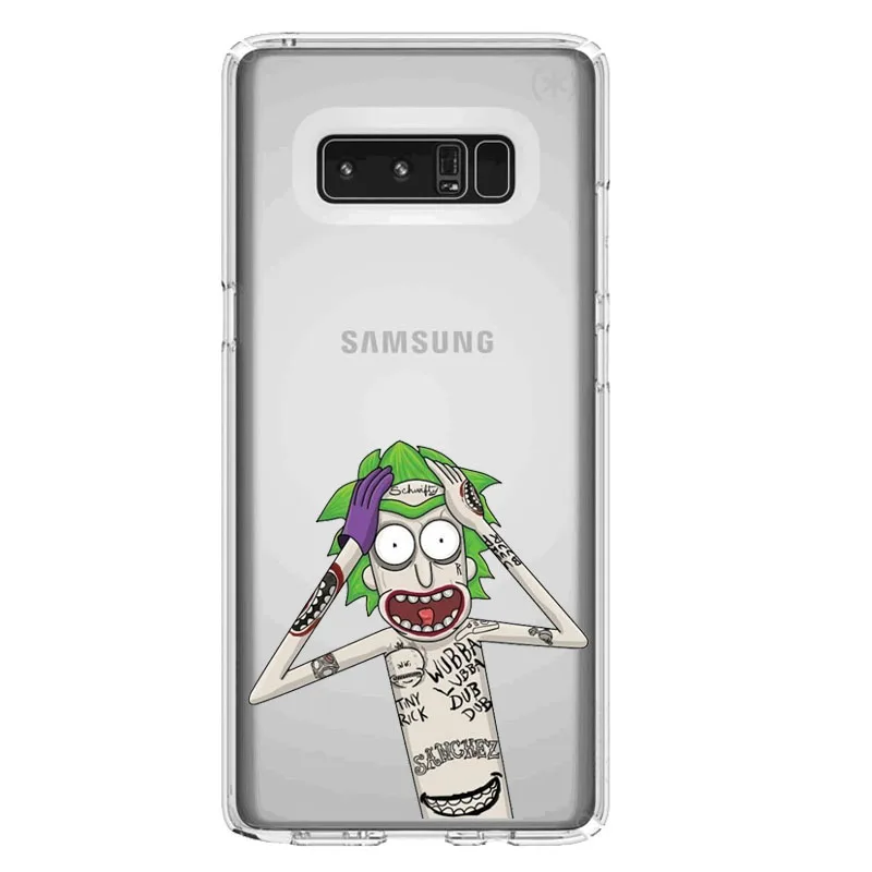 Рик и Морти Мягкий силиконовый чехол для телефона из ТПУ по samsung A30 S10LITE S9 S7 S8 S9PIUS S7EDGE 2018A8 A6 NOTE9 NOTE8 A6PIUS - Цвет: TPU