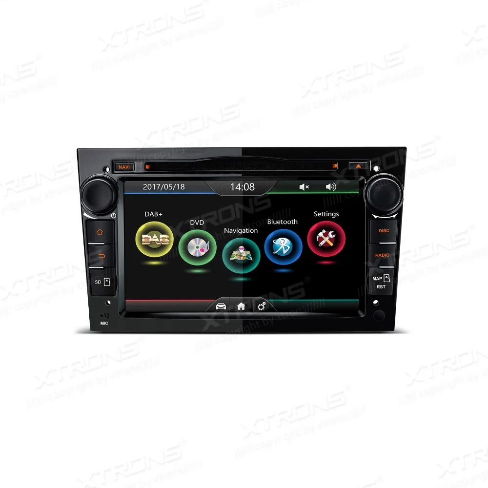 X OPEL CORSA ASTRA XTRONS PDAB71OLO-G AUTORADIO CAR PLAYER NAVI GPS DAB