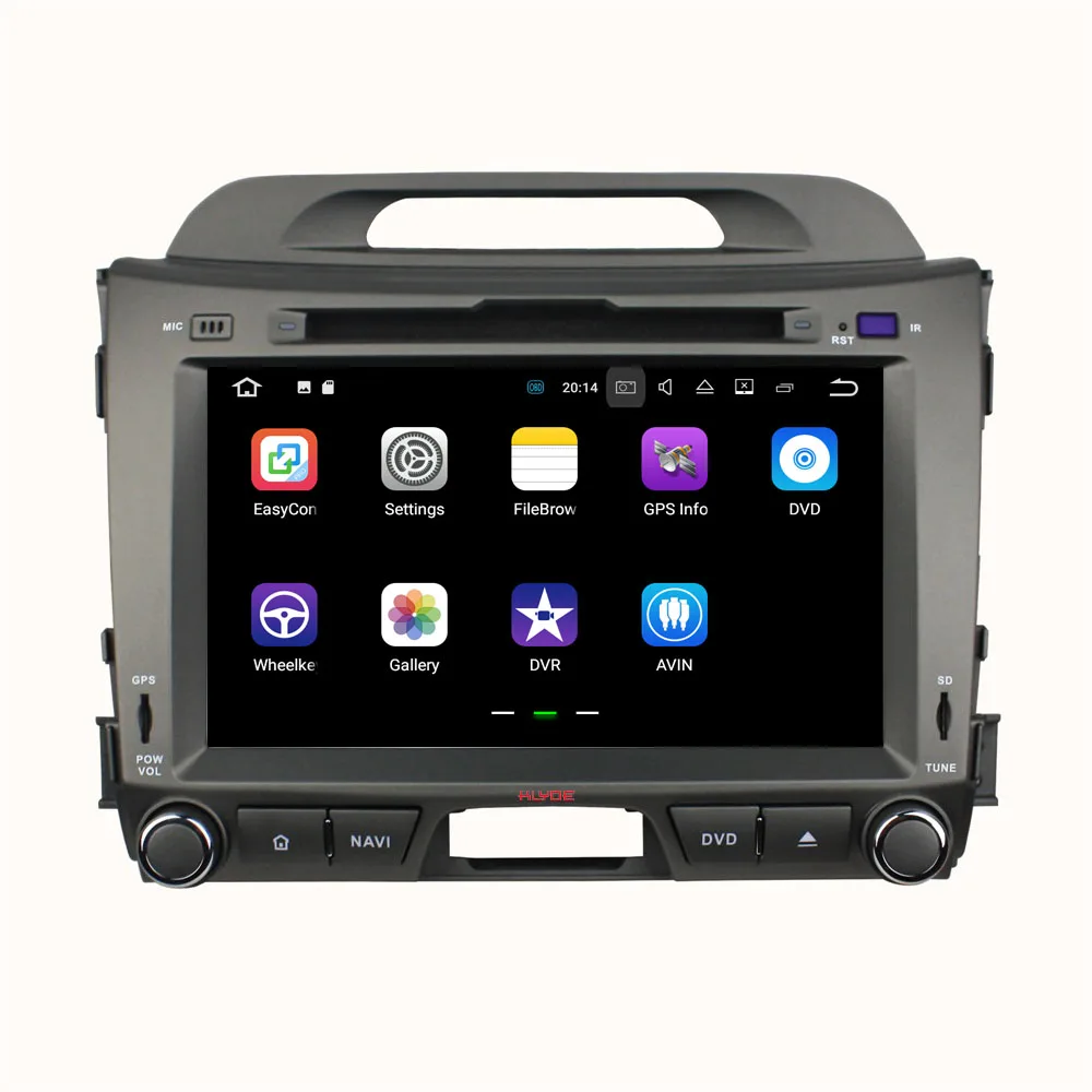 KLYDE 2 Din 8 Android 7 1 Car Multimedia Player For KIA SPORTAGE 2010 2012 Car