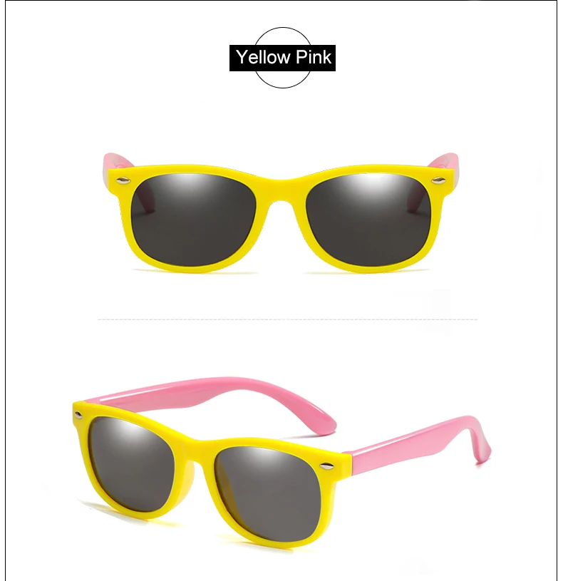 Ralferty детские солнцезащитные очки поляризационные(5% скидка на любой 2) TR90 Гибкая оправа UV400 розовые детские солнцезащитные очки для маленьких мальчиков и девочек