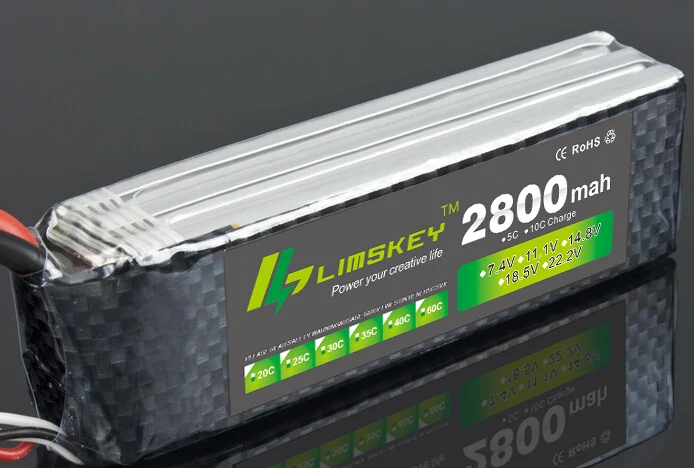 Limskey Power 3S 11 1 в 2800 мач Lipo аккумулятор для дистанционного управления летательными